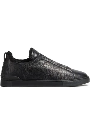 Ermenegildo Zegna Triple Stitch leather sneakers