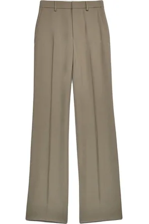 Ami Wide-leg virgin-wool trousers