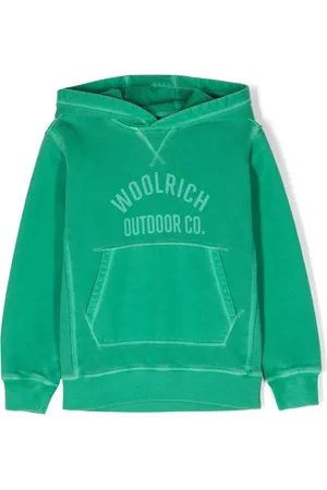 Woolrich Logo-print cotton hoodie