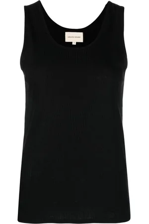 Loulou de Saison Scoop-neck ribbed-knit tank top