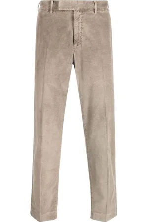 PT Torino Corduroy straight-leg trousers