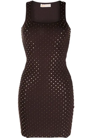 Michael Kors Stud-embellished sleeveless minidress