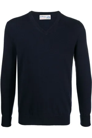 BALLANTYNE V-neck cashmere jumper