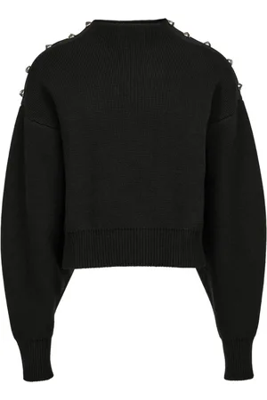 Salvatore Ferragamo Decorative-buttons panelled knitted sweatshirt