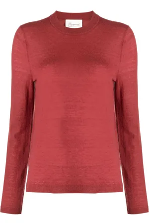BONPOINT Crew-neck cashmere knit top