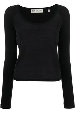 OUR LEGACY Lyocell-blend knitted top