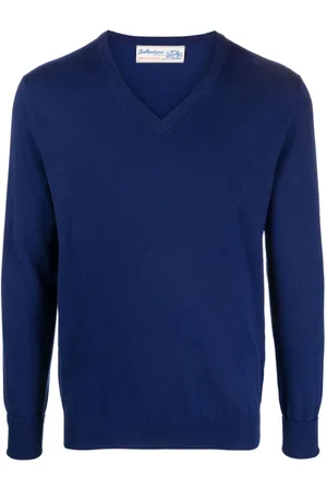 BALLANTYNE V-neck cashmere jumper