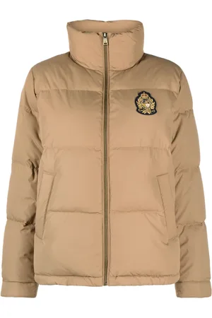 Ralph Lauren Logo-patch down puffer jacket