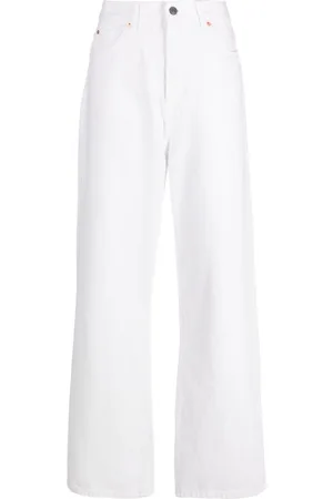 WARDROBE.NYC Low-rise straight-leg jeans