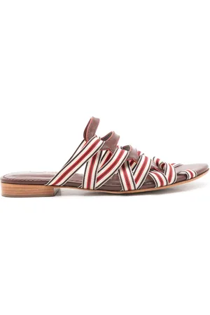 Sarah Chofakian Mia strappy slides
