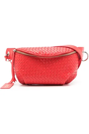 Sarah Chofakian Orsay interwoven leather belt bag