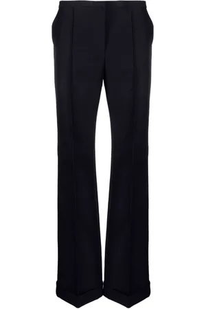 Serafini Pressed-crease straight-leg trousers