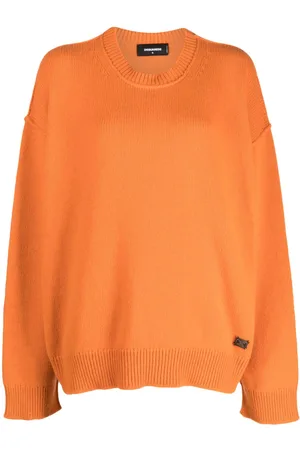 Dsquared2 Wool-cashmere drop shoulder jumper