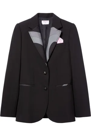 Puccini Marmo-print single-breasted blazer