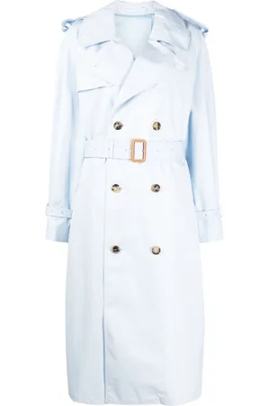 WARDROBE.NYC Double-breasted cotton trench coat