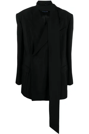 MUGLER Oversized scarf jacket