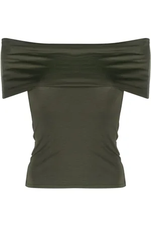 Gimaguas Maya off-shoulder jersey top