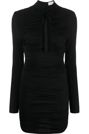MAGDA BUTRYM Cut-out gathered minidress