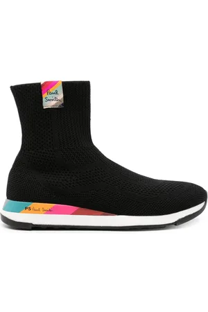 Paul Smith Comet logo-patch high-top sneakers