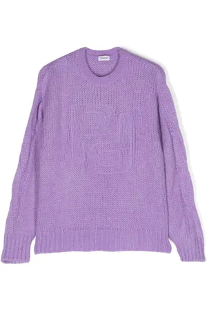 Pinko Logo-embroidered crew-neck jumper