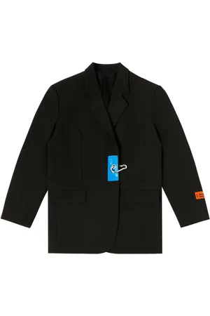 Heron Preston Single-breasted carabiner-detail blazer