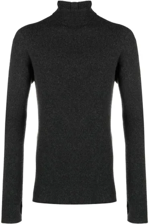 ISAAC SELLAM EXPERIENCE High-neck ribbed-knit jumper