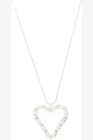 Bleue Burnham Heart Willow sterling- necklace