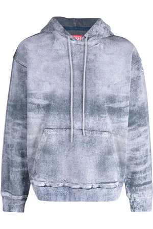 Diesel Tie-dye cotton hoodie