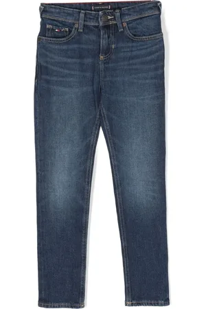 Tommy Hilfiger Mid-rise straight-leg jeans