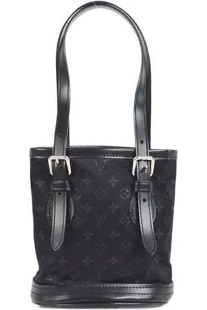 LOUIS VUITTON 2001 mini satin bucket bag