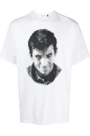 UNDERCOVER Pixelated-print cotton T-shirt