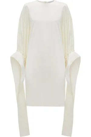 J.W.Anderson Tab-trim satin minidress
