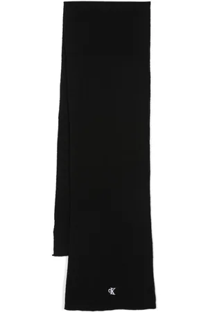 Calvin Klein Logo-embroidered scarf