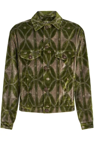 Etro Velvet-effect jacquard jacket