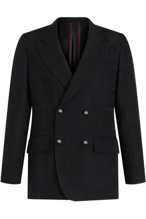 Etro Wool double-breast jacket