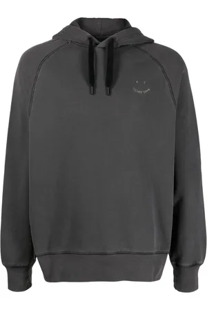 Paul Smith Logo-embroidered organic cotton hoodie