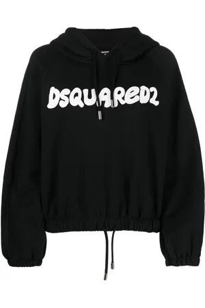 Dsquared2 Logo-print long-sleeve hoodie
