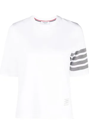 Thom Browne 4-Bar logo print T-shirt
