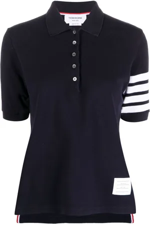 Thom Browne 4-Bar Stripe 2003-print polo shirt