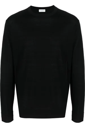 BALLANTYNE Round-neck wool jumper