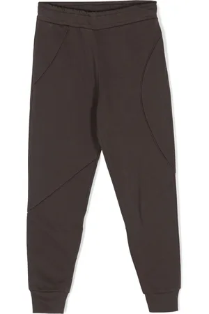 Emporio Armani Logo-embossed panelled track pants