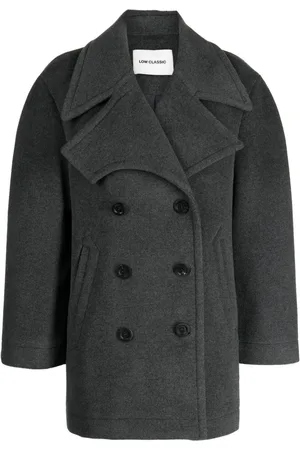 Low Classic Notched-lapels double-breasted coat