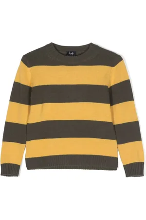 Il gufo Striped virgin-wool jumper