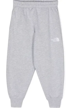 The North Face Logo-embroidered mélange-effect track pants