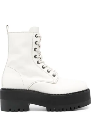 Tommy Hilfiger 60mm zip-up leather ankle boots
