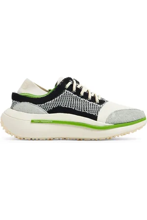 Y-3 Logo-print mesh-panelling sneakers