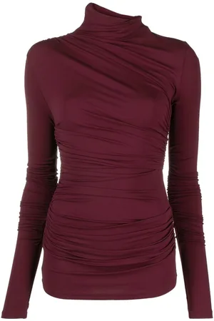 TOVE Leomie asymmetric ruched top