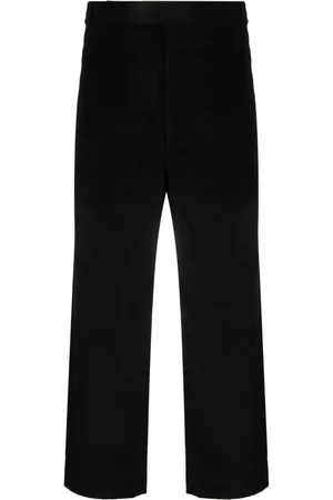Thom Browne Corduroy RWB-stripe trousers