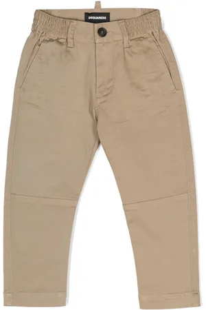 Dsquared2 Elasticated-waistband chino trousers