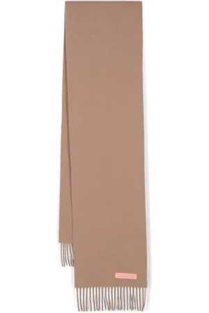 Acne Studios Fringed wool scarf